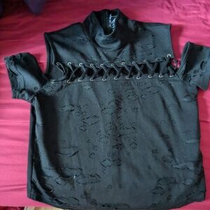 Killstar Medium Mock Neck Top